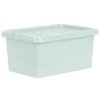 B&M Storage Box With Lid 11L - Sage -Home Accessories Store 377036 11l storage box sage 3