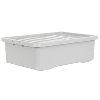 B&M Under Bed Storage Box 32L - Grey 3 B&M Under Bed Storage Box 32L - Grey