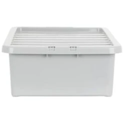 B&M Under Bed Storage Box 32L - Grey 10 B&M Under Bed Storage Box 32L - Grey -Home Accessories Store 377037 under bed storage box 32l grey