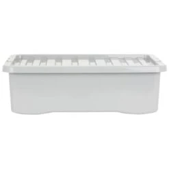 B&M Under Bed Storage Box 32L - Grey 9 B&M Under Bed Storage Box 32L - Grey -Home Accessories Store 377037 under bed storage box 32l grey 4