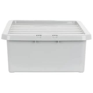 B&M Under Bed Storage Box 32L - Grey 6 B&M Under Bed Storage Box 32L - Grey - Image 4