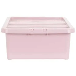 B&M Under Bed Storage Box 32L - Dusty Pink 10 B&M Under Bed Storage Box 32L - Dusty Pink -Home Accessories Store 377038 under bed storage box 32l dusty pink 2