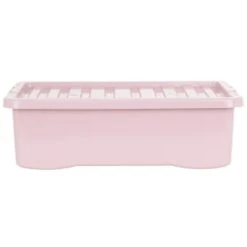 B&M Under Bed Storage Box 32L - Dusty Pink 9 B&M Under Bed Storage Box 32L - Dusty Pink -Home Accessories Store 377038 under bed storage box 32l dusty pink