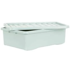 B&M Under Bed Storage Box 32L - Sage -Home Accessories Store 377040 under bed storage box 32l sage 4