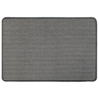 B&M Loop Washable Doormat 50 X 75cm - Grey Stripe 4 B&M Loop Washable Doormat 50 X 75cm - Grey Stripe - Image 2