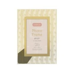 B&M Harmony Glass Photo Frame 5 X 7" - Gold 7 B&M Harmony Glass Photo Frame 5 X 7" - Gold -Home Accessories Store 380068 harmony glass photo frame 5x7 1
