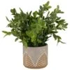 B&M Faux Plant In Leaf Pot