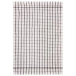 B&M Grey Check Tea Towels 3pk -Home Accessories Store 380305 3pk check tea towels grey 3