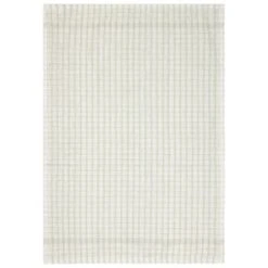 B&M Check Tea Towels - Sage 3pk -Home Accessories Store 380309 3pk check tea towels sage 4