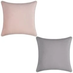 Supersoft Velvet Cushion Covers 2pk - Grey 9 Supersoft Velvet Cushion Covers 2pk - Grey -Home Accessories Store 380355 380356 velvet cushion covers group 2 1