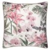 Embroidered Fleur Blush Cushion 2 Embroidered Fleur Blush Cushion -Home Accessories Store 380407 floral embroidered cushion