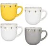B&M Bee Happy Printed Mugs - 4pk 2 B&M Bee Happy Printed Mugs - 4pk -Home Accessories Store 380506 4pk printed mugs bee happy 3