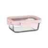 B&M Pink Glass Food Container - Small 1 B&M Pink Glass Food Container - Small -Home Accessories Store 380661 glass food container pink small 2