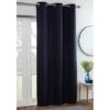 B&M Kent Woven Blackout Panel 54 X 86" - Navy -Home Accessories Store 380882 kent blackout woven panel navy
