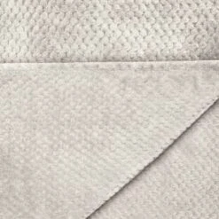 B&M Waffle Throw - Silver 9 B&M Waffle Throw - Silver -Home Accessories Store 383149 home collection supersoft waffle throw 2