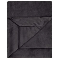 Heritage Collection Aspen Faux Fur Throw - Charcoal 10 Heritage Collection Aspen Faux Fur Throw - Charcoal -Home Accessories Store 383182 aspen throw charcoal 2