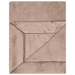 Heritage Collection Aspen Faux Fur Throw - Mink 9 Heritage Collection Aspen Faux Fur Throw - Mink -Home Accessories Store 383183 aspen throw dark mink 2