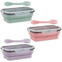 B&M Collapsible Lunch Box - Sage 13 B&M Collapsible Lunch Box - Sage -Home Accessories Store 383522 collapsible lunch box 4