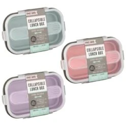 B&M Collapsible Lunch Box - Sage 12 B&M Collapsible Lunch Box - Sage -Home Accessories Store 383522 collapsible lunch box group