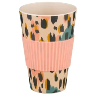 B&M Travel Coffee Cup - Animal Print 5 B&M Travel Coffee Cup - Animal Print - Image 3