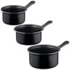Simply Everyday Sauce Pan Set 3pk 1 Simply Everyday Sauce Pan Set 3pk -Home Accessories Store 383599 3 sauce pan set group