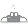 B&M Children's Non-Slip Hangers 8pk - Grey -Home Accessories Store 383693 8pk childrens hangers grey bow 2