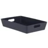 Soho Storage Tray 15 X 35 X 26cm - Graphite 2 Soho Storage Tray 15 X 35 X 26cm - Graphite -Home Accessories Store 384322 soho size f box graphite 8x35x26cm1
