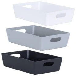 Soho Storage Tray 6 X 25.5 X 17cm - White 7 Soho Storage Tray 6 X 25.5 X 17cm - White -Home Accessories Store 384407 soho size d box 6x25 5x17cm group