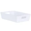 Soho Storage Tray 6 X 25.5 X 17cm - White -Home Accessories Store 384407 soho size d box white 6x25 5x17cm