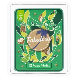 Fabulosa Wax Melts 12pk - Coconut Lime Breeze 3 Fabulosa Wax Melts 12pk - Coconut Lime Breeze