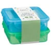 Sandwich Clip Lock Lunchbox 2pk - Blue & Green -Home Accessories Store 385225 2pk sandwich clip locks