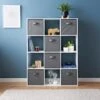 Lokken 12 Cube Shelving Unit With 6 Baskets 2 Lokken 12 Cube Shelving Unit With 6 Baskets -Home Accessories Store 385648 lokken 12 cube shelving with 6 baskets