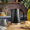 Russell Hobbs Groove Kettle 1.7L - Black & Gold -Home Accessories Store 386647 russell hobbs groove black and gold kettle 4