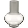 B&M Frosted Vase - Grey -Home Accessories Store 387592 frosted vase grey