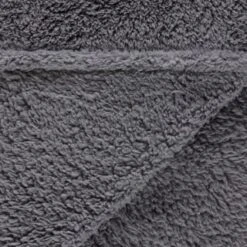 Simply Everyday Teddy Rolled Throw - Grey 8 Simply Everyday Teddy Rolled Throw - Grey -Home Accessories Store 388688 simply teddy rolled throw grey 3