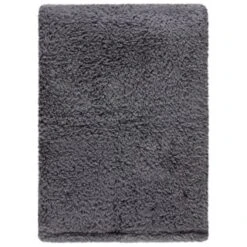 Simply Everyday Teddy Rolled Throw - Grey 9 Simply Everyday Teddy Rolled Throw - Grey -Home Accessories Store 388688 simply teddy rolled throw grey 4