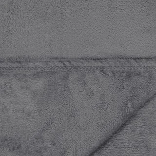 Simply Everyday Super Soft Throw - Grey 5 Simply Everyday Super Soft Throw - Grey - Image 3