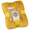 Simply Everyday Super Soft Throw - Ochre -Home Accessories Store 388706 simply super soft throw ochre