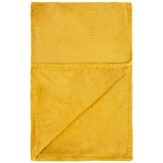 Simply Everyday Super Soft Throw - Ochre 4 Simply Everyday Super Soft Throw - Ochre - Image 2