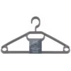 B&M Swivel Hook Hangers 8pk - Grey -Home Accessories Store 389265 home organisation 8pk swivel hook hangers grey