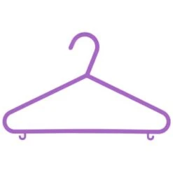 B&M Children's Hangers 10pk - Pastel -Home Accessories Store 389289 home organisation co 10pk childrens hangers girl 3