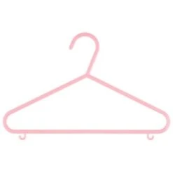 B&M Children's Hangers 10pk - Pastel -Home Accessories Store 389289 home organisation co 10pk childrens hangers girl 5
