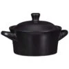 B&M Casserole Dish With Lid - Matte Black 1 B&M Casserole Dish With Lid - Matte Black -Home Accessories Store 390145 urban paradise mini casserole dish black