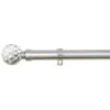 B&M Shiny Nickle Gem Curtain Pole 70 - 120cm -Home Accessories Store 390203 390206 shiny nickle gem curtain pole 1