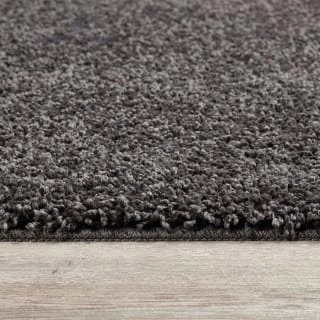 B&M Buddy Plain Shaggy Grey Runner Doormat 7 B&M Buddy Plain Shaggy Grey Runner Doormat - Image 5