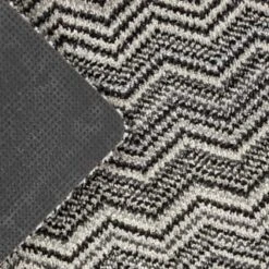 B&M Buddy Chevron Mono Doormat -Home Accessories Store 392186 buddy chevron mat mono 3