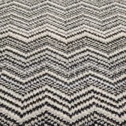 B&M Buddy Chevron Mono Doormat -Home Accessories Store 392186 buddy chevron mat mono 4