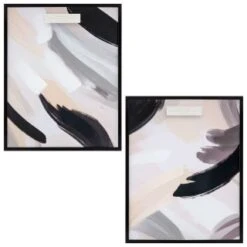 Assorted Abstract Framed Canvas -Home Accessories Store 392634 abstract framed canvas