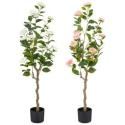 Bloom Rose Tree - White 7 Bloom Rose Tree - White -Home Accessories Store 392869 rose tree group