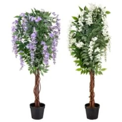 Bloom Wysteria Tree In Pot - Purple -Home Accessories Store 392870 4ft wysteria tree group
